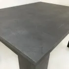 Spisebord, der kan forlænges til 170 cm Design i bæredygtigt træ - Perro Viadurini