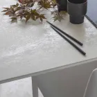 Udtrækkeligt spisebord til 180 cm i keramik Fremstillet i Italien - Pitagora Viadurini