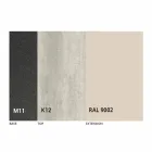 Udtrækkeligt spisebord til 180 cm i keramik Fremstillet i Italien - Pitagora Viadurini