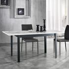 Spisebord Kan forlænges til 180 cm i bøg Made in Italy - Otiello Viadurini
