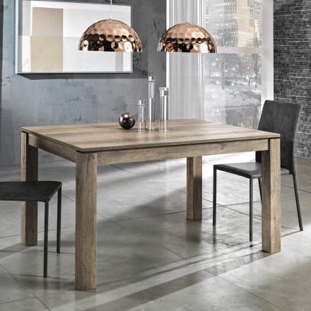 Spisebord, der kan forlænges til 200 cm i melamin Made in Italy - Denis Viadurini