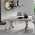 Spisebord, der kan forlænges til 260 cm Træeffekt Lavet i Italien - Lenova
