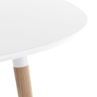 Udtrækbart spisebord til 270 cm i Mdf og massivt træ - Maurizio Viadurini