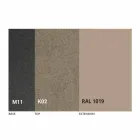 Udtrækkeligt spisebord til 298 cm i metal- og keramikplade - Anaconda Viadurini