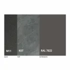 Udtrækkeligt spisebord til 298 cm i metal- og keramikplade - Anaconda Viadurini