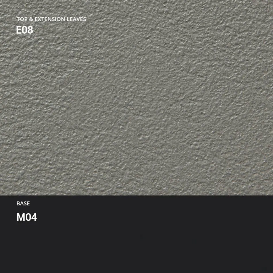 Metal spisebord, der kan forlænges til 310 cm Fremstillet i Italien - Euclide Viadurini