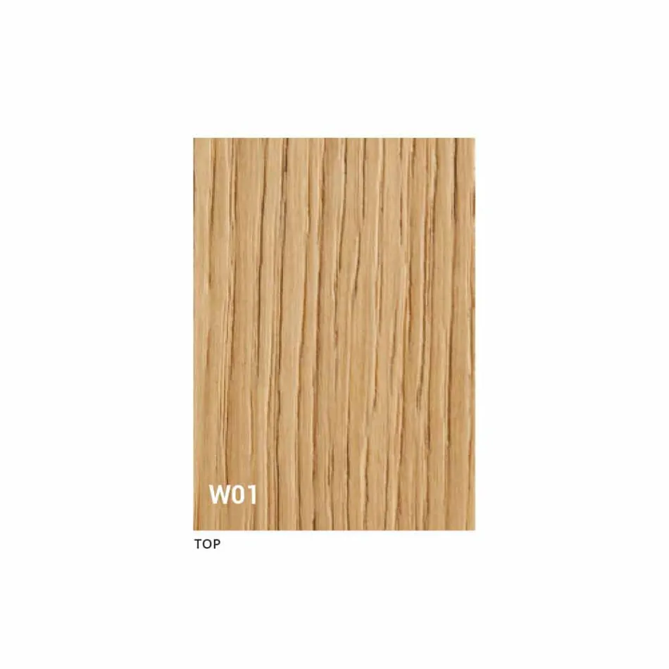 Udtrækkeligt spisebord Op til 280 cm i træ og glas fremstillet i Italien - Focus Viadurini