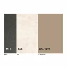 Udtrækkeligt spisebord Op til 170 cm i keramik fremstillet i Italien - Tremiti Viadurini