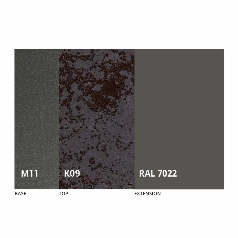 Udtrækkeligt spisebord Op til 170 cm i keramik fremstillet i Italien - Tremiti Viadurini