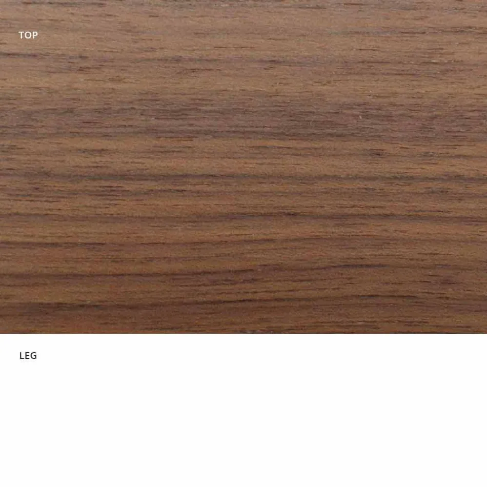 Udtrækkeligt spisebord op til 170 cm i træ Made in Italy - Dollars Viadurini