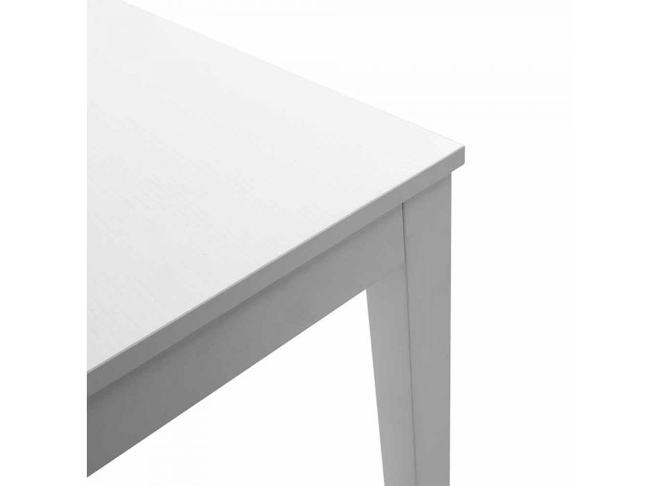 Udtrækkeligt spisebord Op til 170 cm i melamin fremstillet i Italien - Derino Viadurini