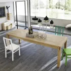 Spisebord udvides op til 240 cm egefiner Cyrus Viadurini
