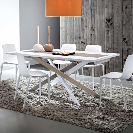 Udtrækkeligt spisebord op til 250 cm i Fenix Made in Italy - Carlino Viadurini