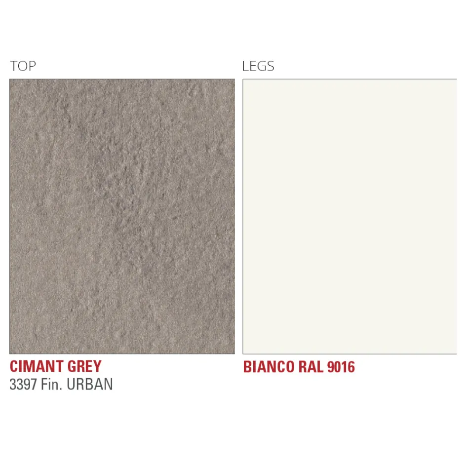 Udtrækkeligt spisebord op til 252 cm i Hpl Made in Italy - Efisto Viadurini