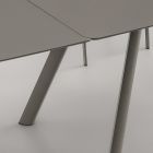 Udtrækkeligt spisebord op til 280 cm i Fenix Made in Italy - Lingotto Viadurini