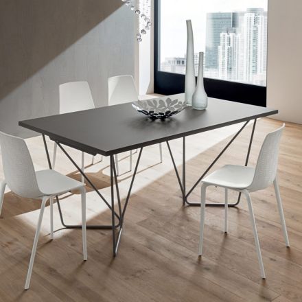 Udtrækkeligt spisebord op til 280 cm i Fenix Made in Italy - Eolo Viadurini