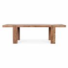 Homemotion Wood - Bruce udtrækkeligt spisebord op til 295 cm Viadurini