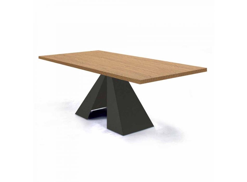 Udtrækkeligt spisebord op til 300 cm i træ Made in Italy - Dalmatisk Viadurini