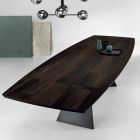 Udtrækkeligt spisebord Op til 300 cm i træ Made in Italy - Paolito Viadurini