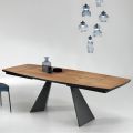 Udtrækkeligt spisebord Op til 300 cm i træ Made in Italy - Paolito