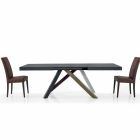 Udtrækbart spisebord op til 450 cm i laminat Made in Italy - Salentino Viadurini