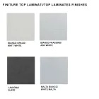 Udtrækbart spisebord op til 450 cm i laminat Made in Italy - Salentino Viadurini