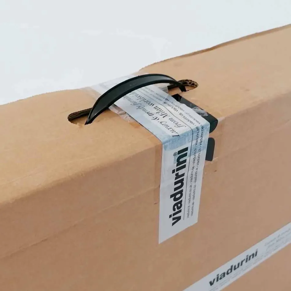 Udtrækbart spisebord op til 450 cm i laminat Made in Italy - Salentino Viadurini