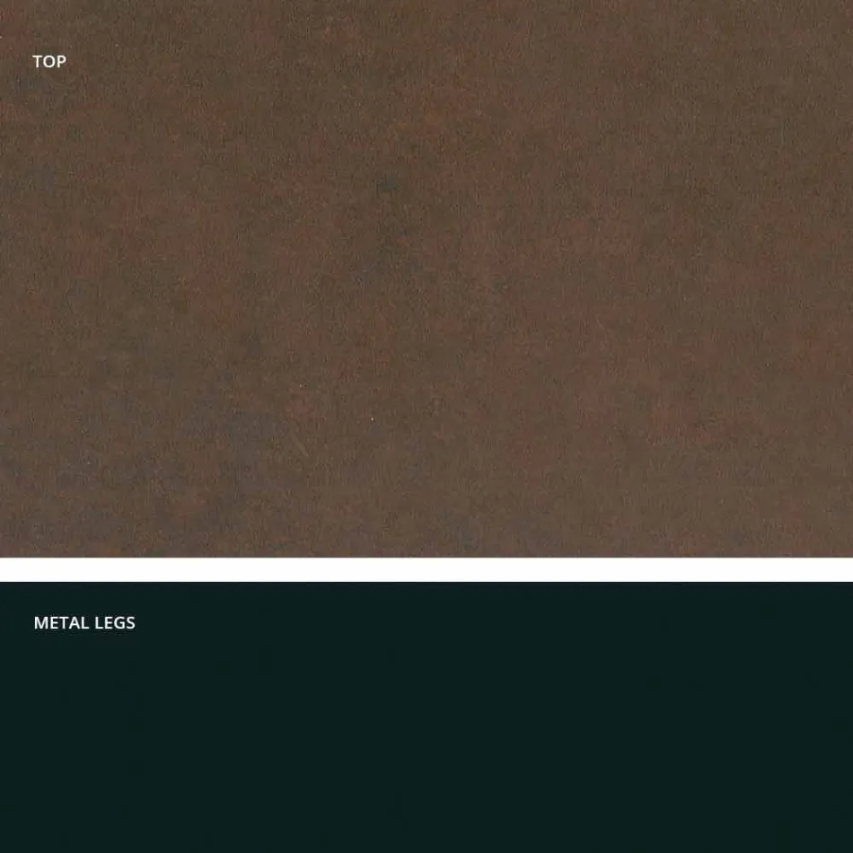 Udvideligt keramisk glas spisebord lavet i Italien, Wilmer Viadurini