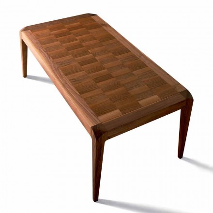 Spisebord naturlige valnød moderne design Sanni Viadurini
