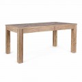 Homemotion Spisebord med top og ben i Elm Wood - Elm