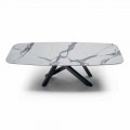 Spisebord med top i Precious Made in Italy Hypermarble - Settimmio