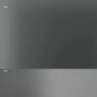 Spisebord med røget glasplade og metalbase 4 Dimensioner - Speck Viadurini