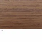 Spisebord med oval fineret plade lavet i Italien - dollars Viadurini