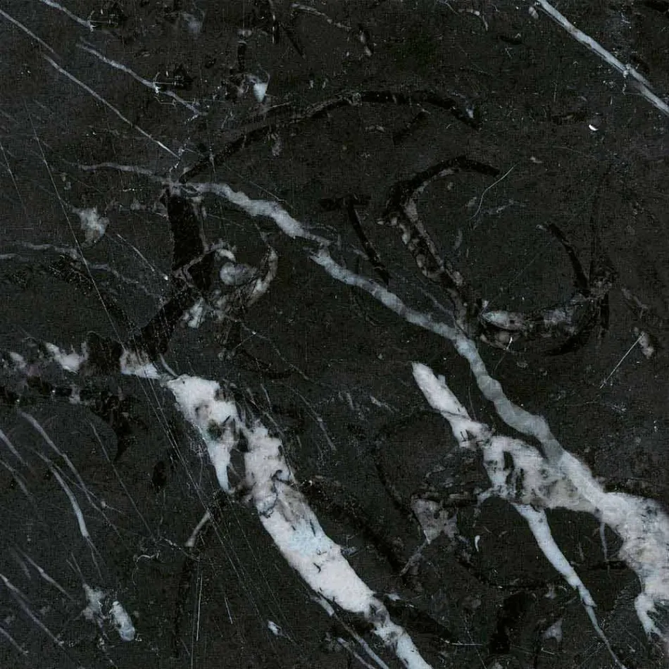 Spisebord med oval marmorplade fremstillet i Italien - Superb Viadurini