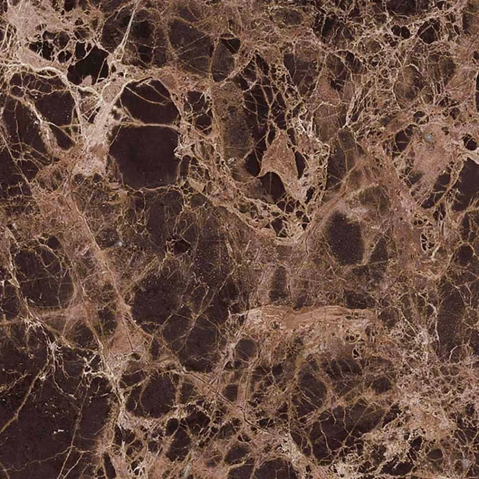 Spisebord med oval marmorplade fremstillet i Italien - Superb Viadurini