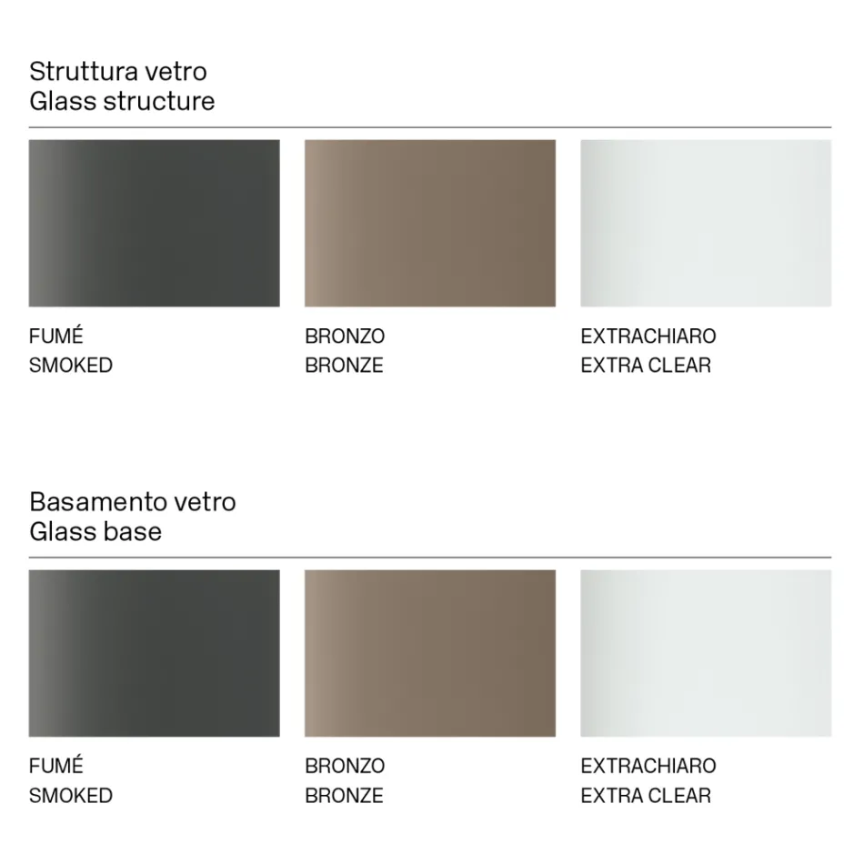 Spisebord med firkantet plade og glasunderlag Lavet i Italien - Tiseo Viadurini