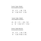 Rektangulært udendørs spisebord i galvaniseret stål Fremstillet i Italien - Elvia Viadurini