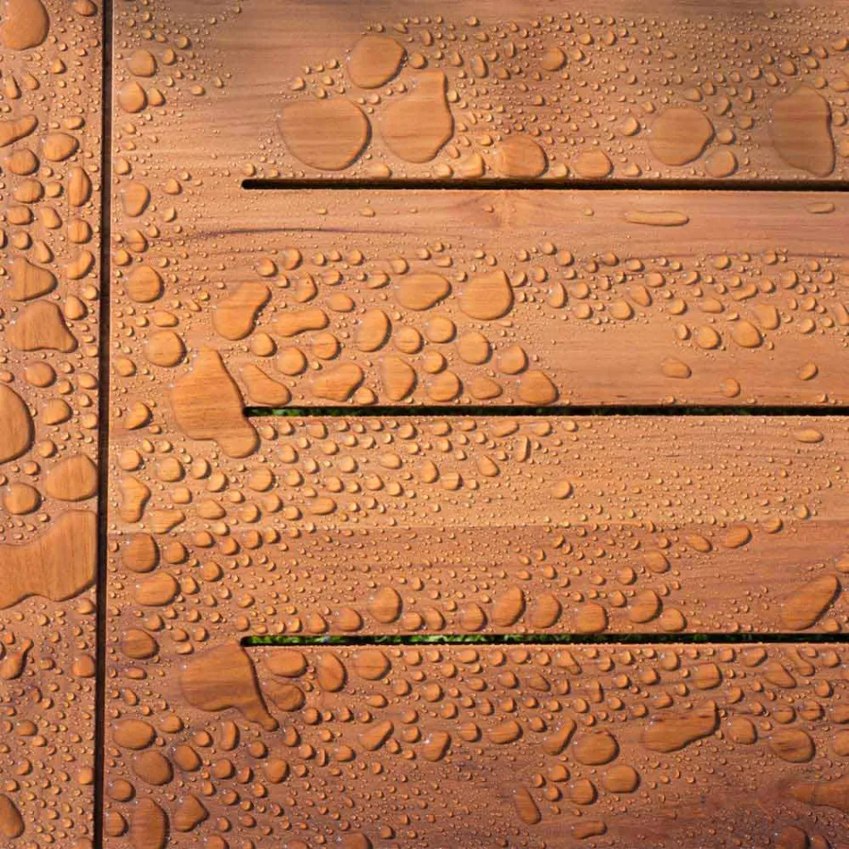 Have spisebord i naturligt eller sort træ, italiensk luksus - Suzana Viadurini