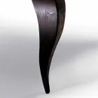 Spisebord luksuriøst design i massivt træ, fremstillet i Italien, Tråd Viadurini