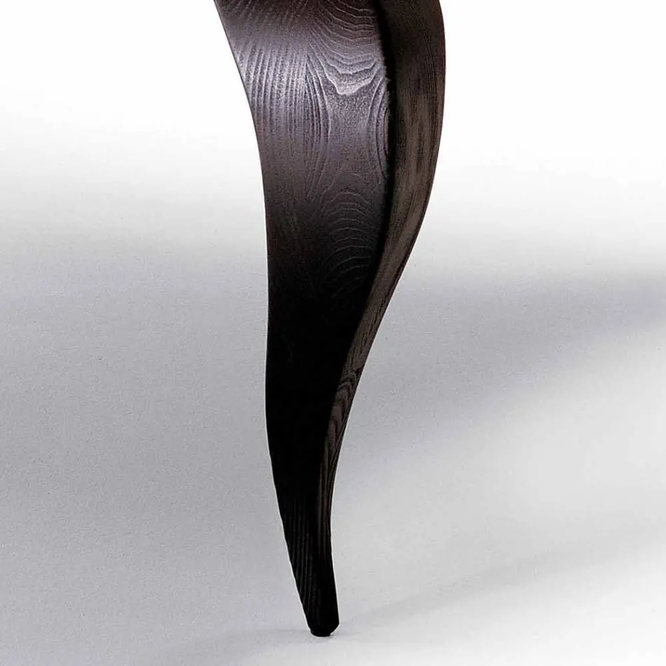 Spisebord luksuriøst design i massivt træ, fremstillet i Italien, Tråd Viadurini