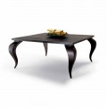 Spisebord luksuriøst design i massivt træ, fremstillet i Italien, Tråd