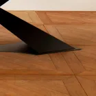 Moderne design spisebord med Elliot lavet i Italien eg top Viadurini