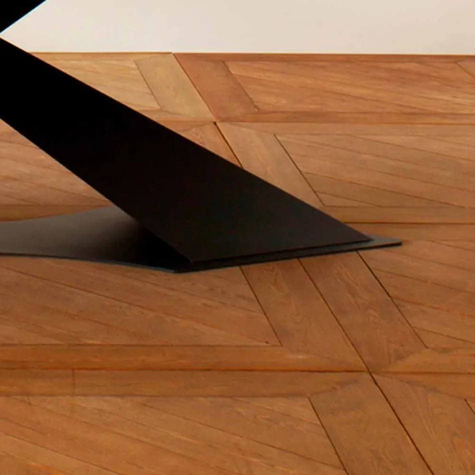 Moderne design spisebord med Elliot lavet i Italien eg top Viadurini