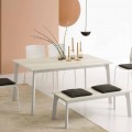 Udvideligt spisebord med 6/8 sæder - Arnara Basic