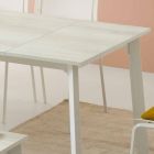 Design spisebord, der kan udvides med 6/8 sæder - Arnara Basic Viadurini