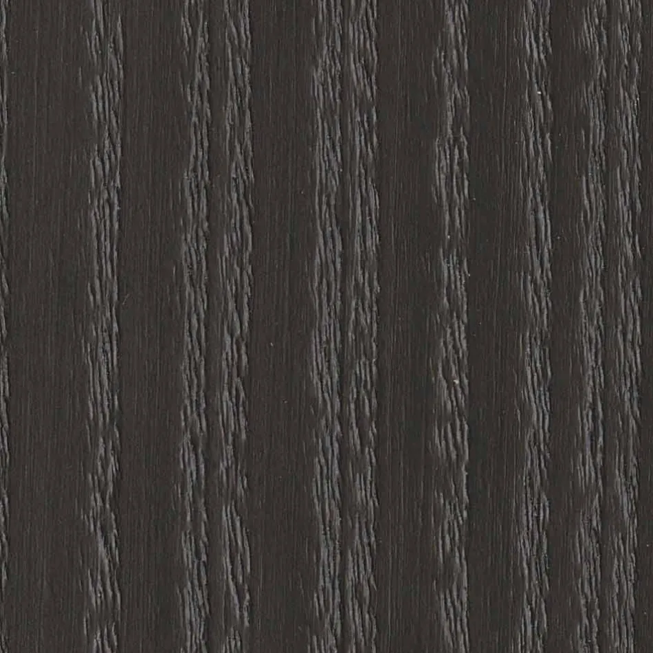 Design spisebord i røget glas og olieret aske fremstillet i Italien - Croma Viadurini