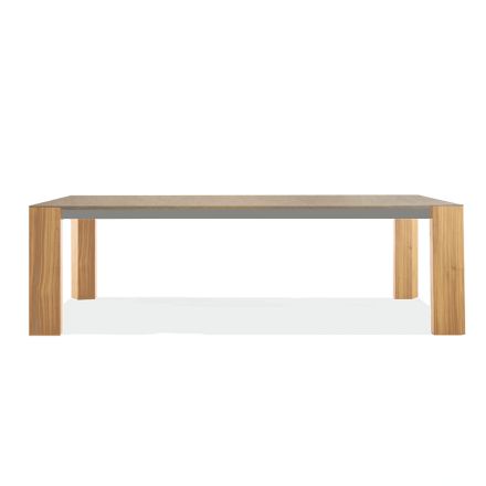 Spisebord med moderne design Luksus 8-pers. Keramisk top - Ipanemo Viadurini