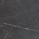 Elliptisk spisebord i stål og poleret keramik Florim - Gelsino Viadurini