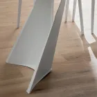 Spisebord i Fenix og malet metal lavet i Italien - Dotto Viadurini