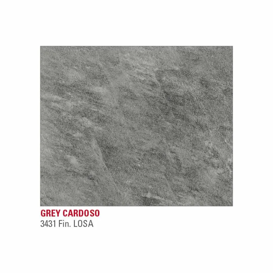 Spisebord i Hpl marmoreffekt og lakeret metal fremstillet i Italien - Jupiter Viadurini